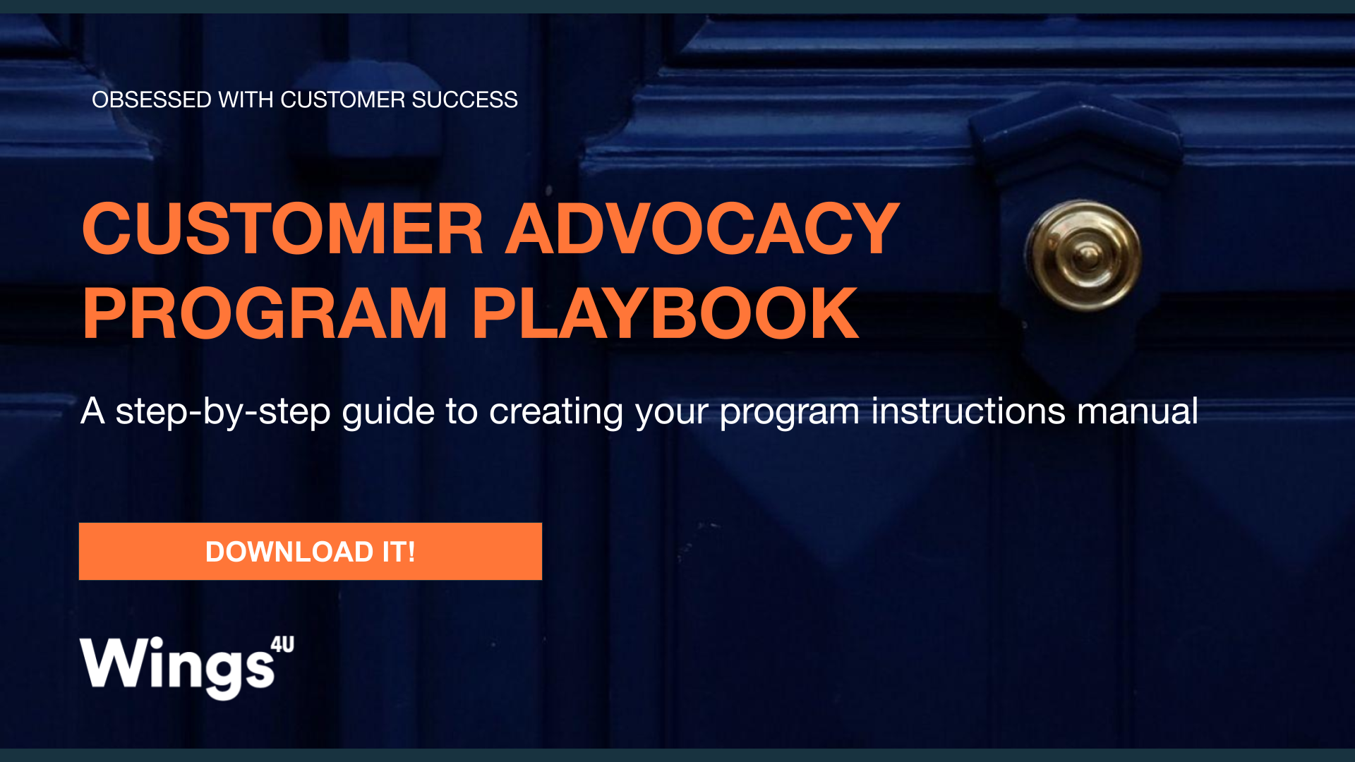 Customer Advocacy Program Playbook