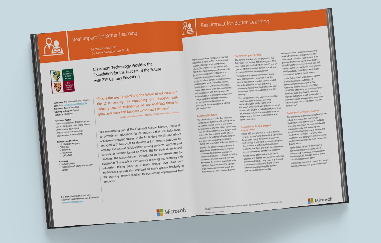 Microsoft 365 Education: A case study